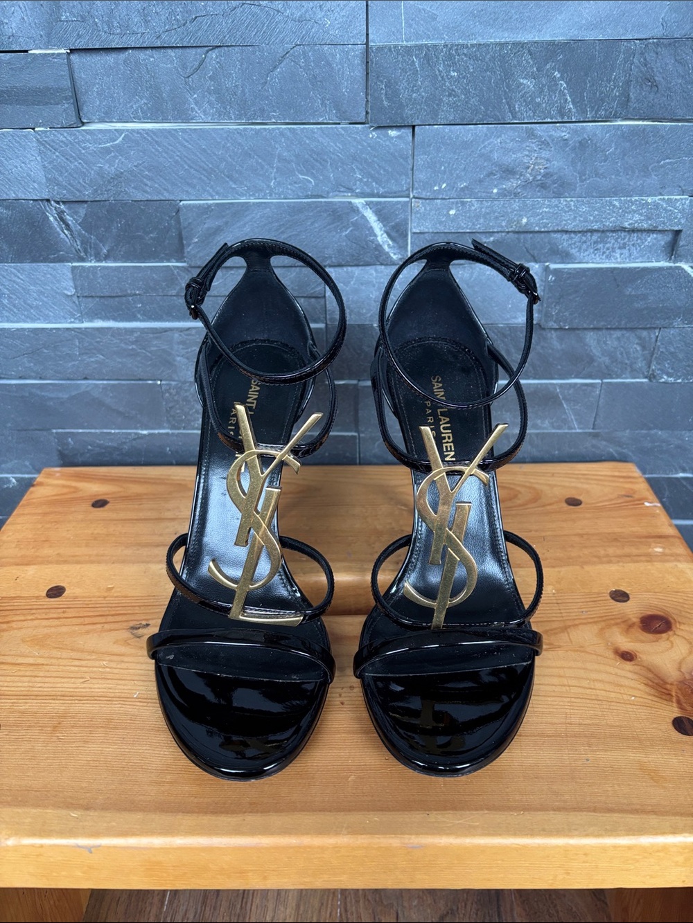 YSL Yves Saint Laurent Cassandra Sandals